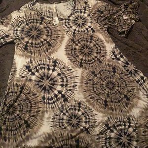 Voll tie dye dress size 3x